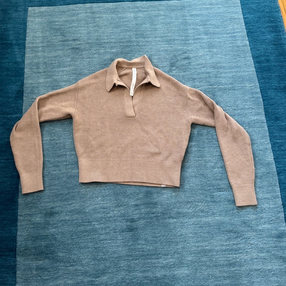 Lululemon Collared Merino Wool-blend Sweater - Picture 5 of 6